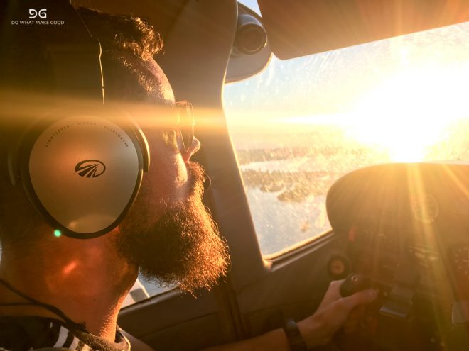 Up in the air