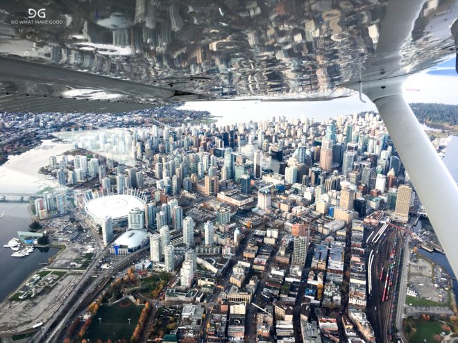 Up in the air