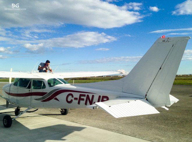 Up in the air
